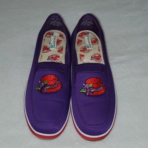 Grasshoppers by Keds Red Hat Society Slip On Shoe Size 8